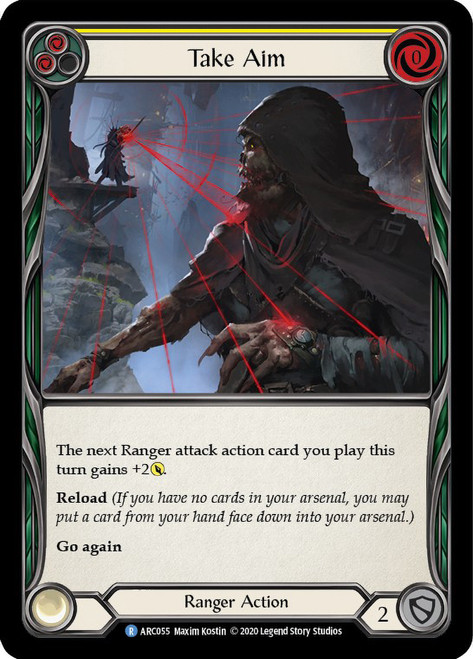 Take Aim (Yellow) Non-foil English