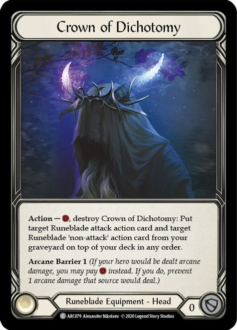 Crown of Dichotomy | Arcane Rising (1st Edition) (Cold Foil