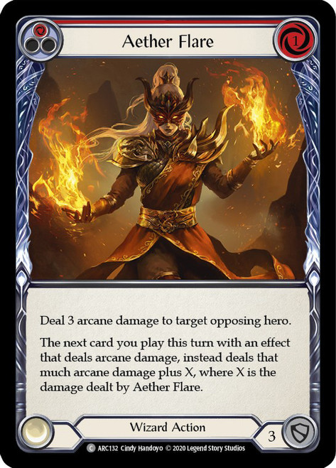 Aether Flare (Red) Non-foil English