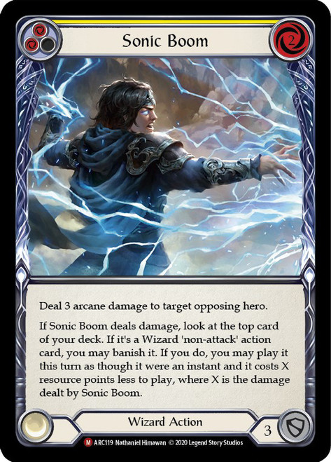 Sonic Boom Non-foil English