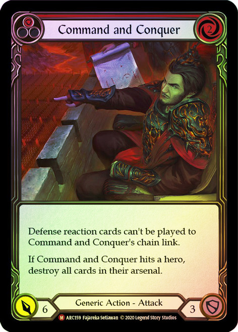 Command and Conquer Rainbow Foil English