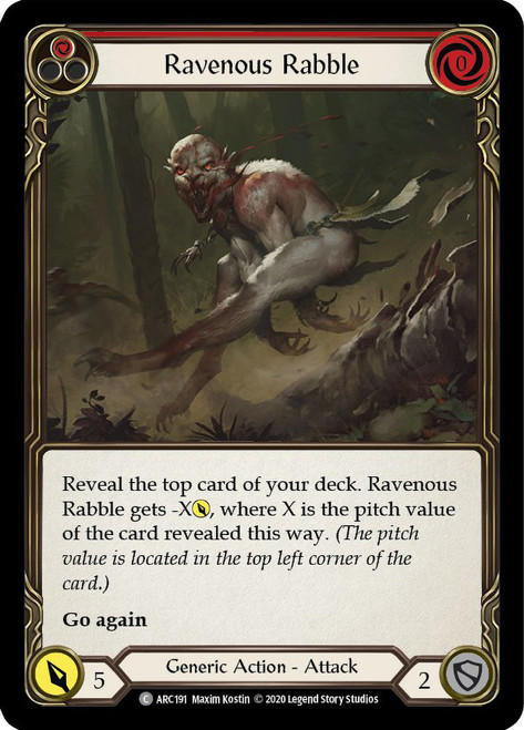 Ravenous Rabble (Red) Non-foil English