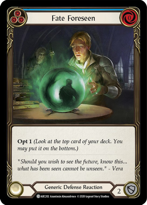 Fate Foreseen (Blue) Non-foil English