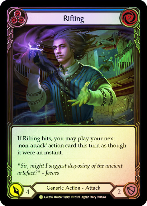 Rifting (Blue) Rainbow Foil English