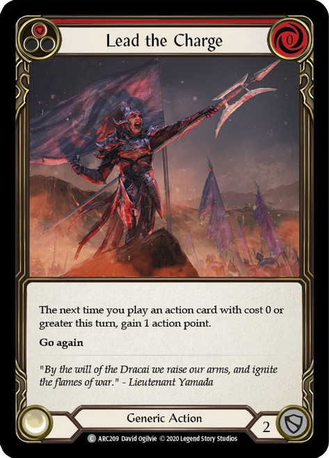 Lead the Charge (Red) Non-foil English