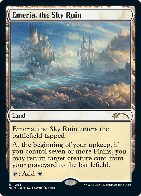 Emeria, the Sky Ruin (Secret Lair)\nPromo: General\nSingle\nMagic The Gathering