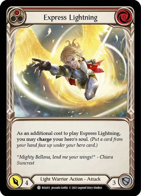 Express Lightning (Red) Non-foil English