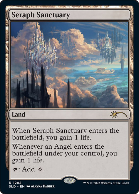 Seraph Sanctuary (Secret Lair) (#1292)\nPromo: General\nSingle\nMagic The Gathering