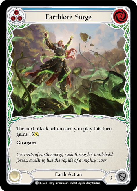Earthlore Surge (Blue) Non-foil English