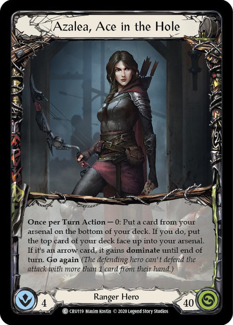 AZALEA アザレア ARMORY DECK 1点 FaB 新品 en_ad_azalea_mkt_coverfb.