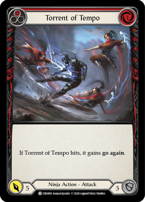 Torrent of Tempo (Red) Non-foil English