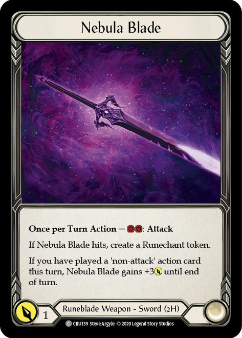 Nebula Blade Non-foil English