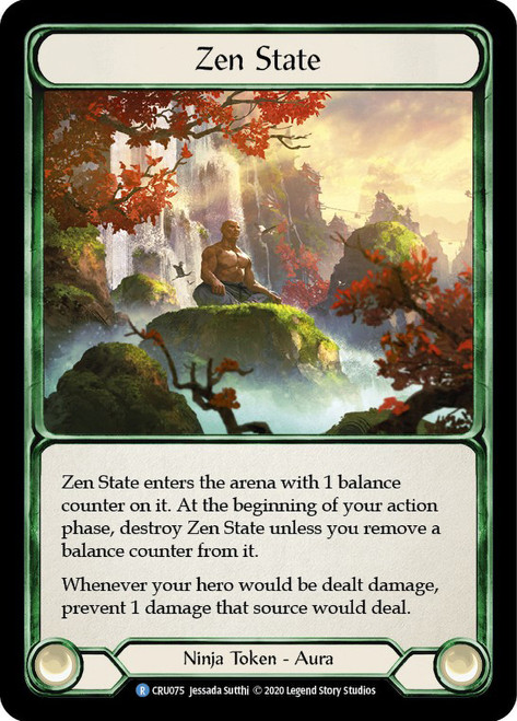 Zen State | Crucible of War (1st Edition) (Rainbow Foil) | Star 