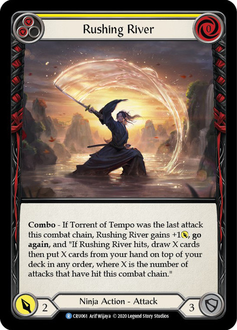 Rushing River (Yellow) Non-foil English