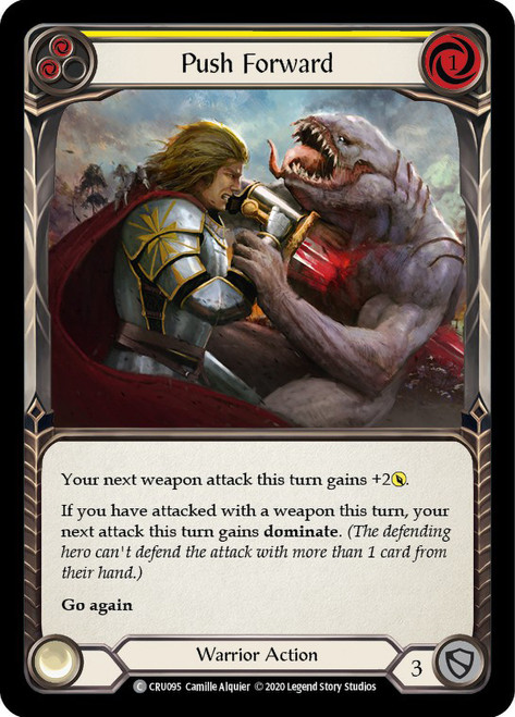 Push Forward (Yellow) Non-foil English