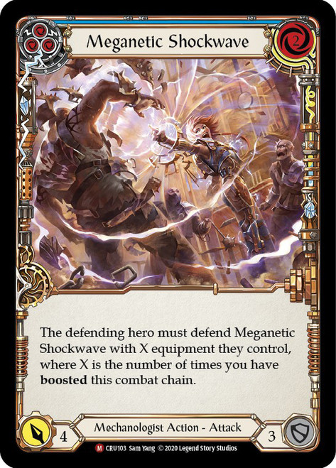 Meganetic Shockwave Non-foil English