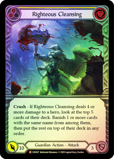Righteous Cleansing Rainbow Foil English