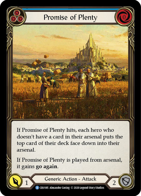 Promise of Plenty (Blue) Non-foil English