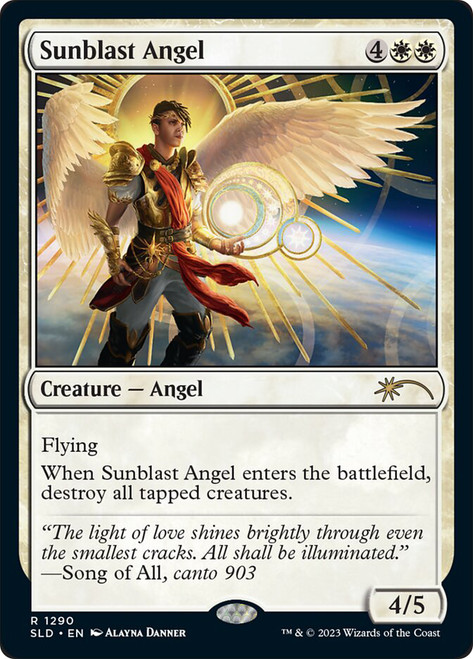 Sunblast Angel (Secret Lair)\nPromo: General\nSingle\nMagic The Gathering