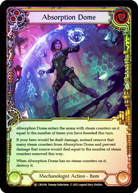 Absorption Dome Rainbow Foil English