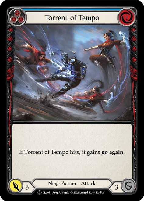 Torrent of Tempo (Blue) Non-foil English