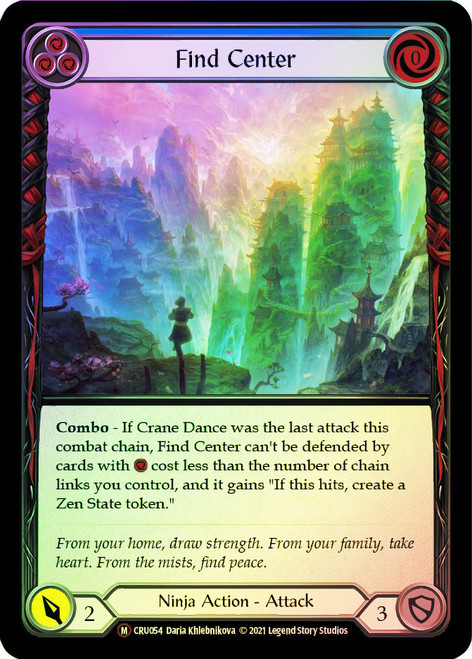 Find Center | Crucible of War (1st Edition) (Rainbow Foil) | Star 