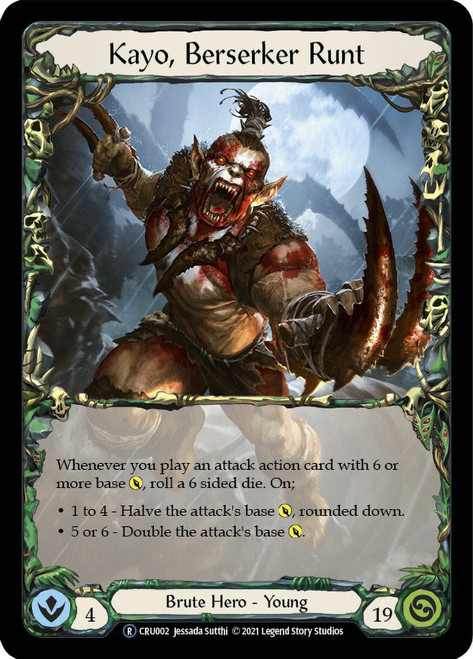 Kayo, Berserker Runt | Crucible of War (Unlimited) | Star City Games