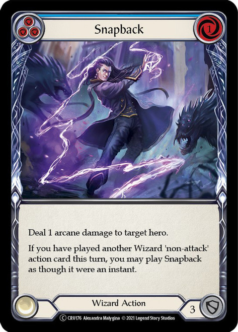 Snapback (Blue) Non-foil English