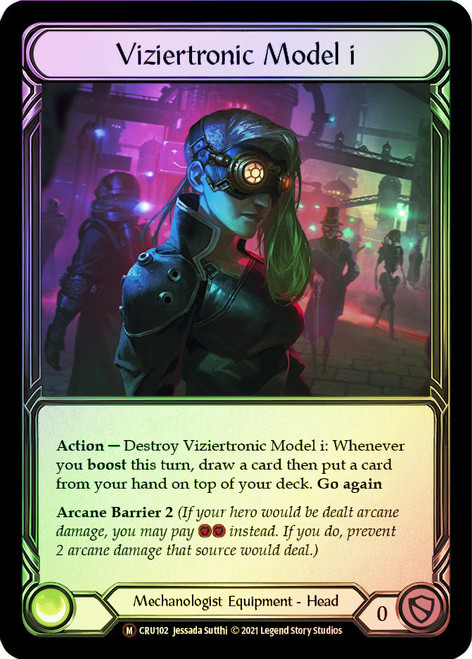 Viziertronic Model i Rainbow Foil English