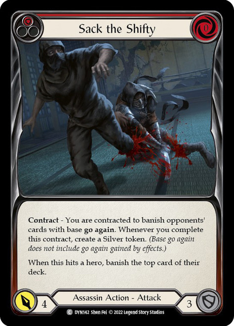 Sack the Shifty (Red) Non-foil English