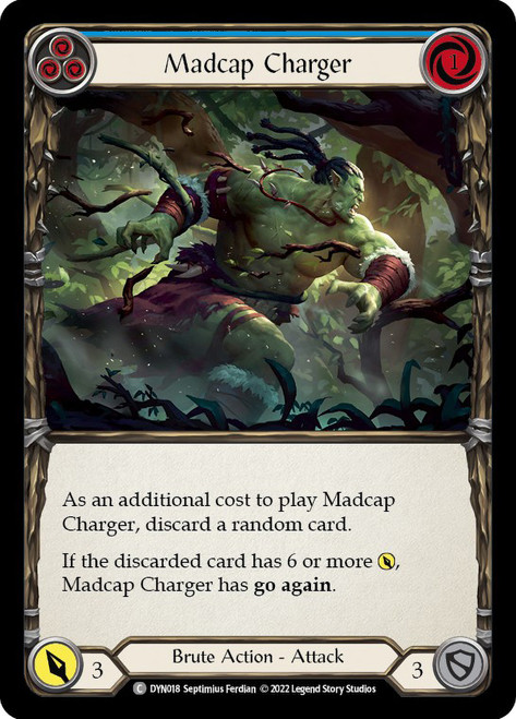 Madcap Charger (Blue) Non-foil English