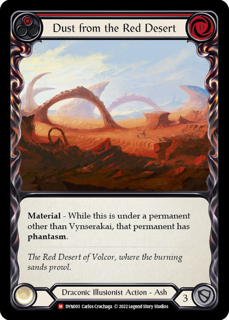 Dust from the Red Desert Non-foil English