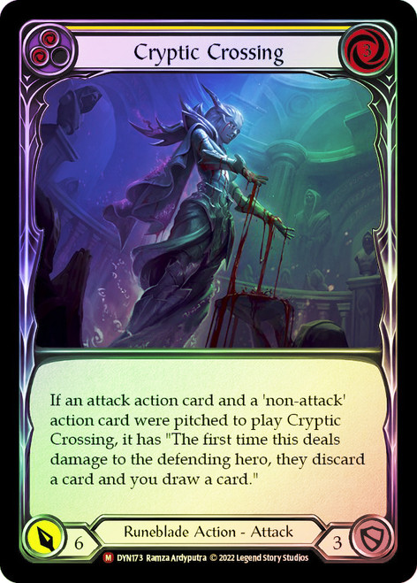 Cryptic Crossing Rainbow Foil English