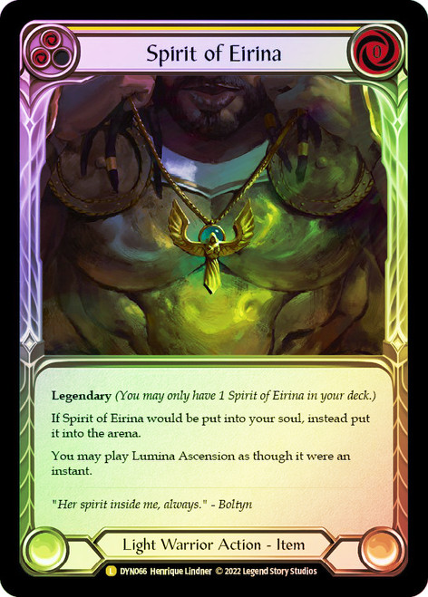 Spirit of Eirina Rainbow Foil English
