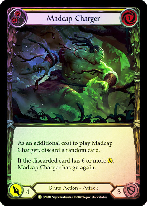 Madcap Charger (Yellow) Rainbow Foil English