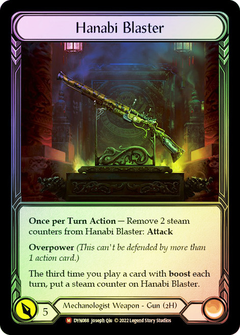 Hanabi Blaster Rainbow Foil English