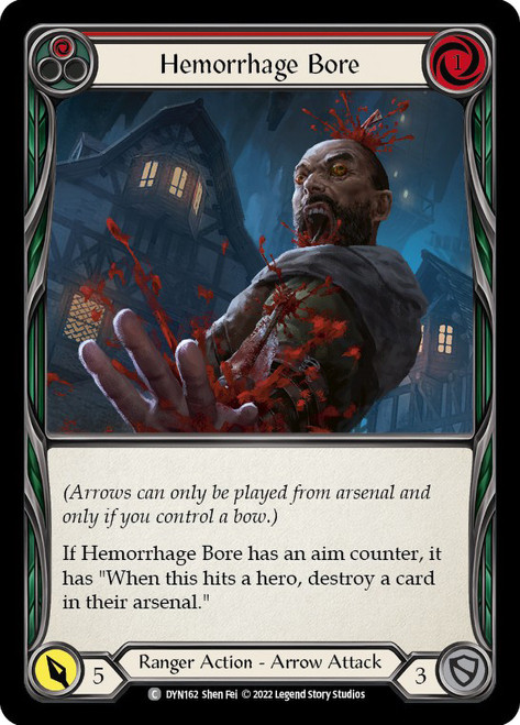 Hemorrhage Bore (Red) Non-foil English