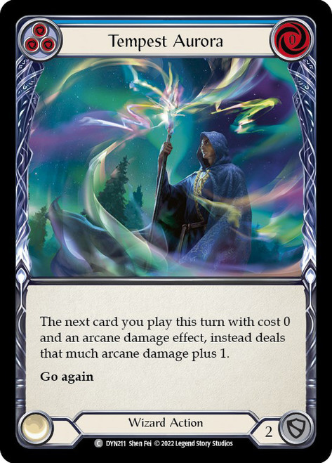 Tempest Aurora (Blue) Non-foil English