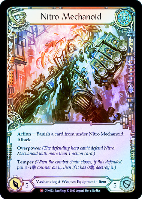 Construct Nitro Mechanoid // Nitro Mechanoid | Dynasty | Star City
