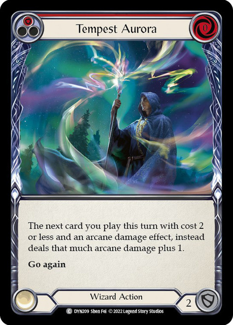 Tempest Aurora (Red) Non-foil English