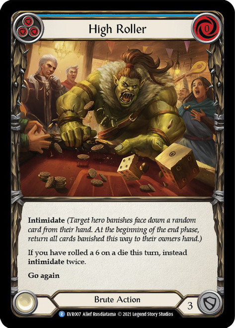 High Roller (Blue) Non-foil English
