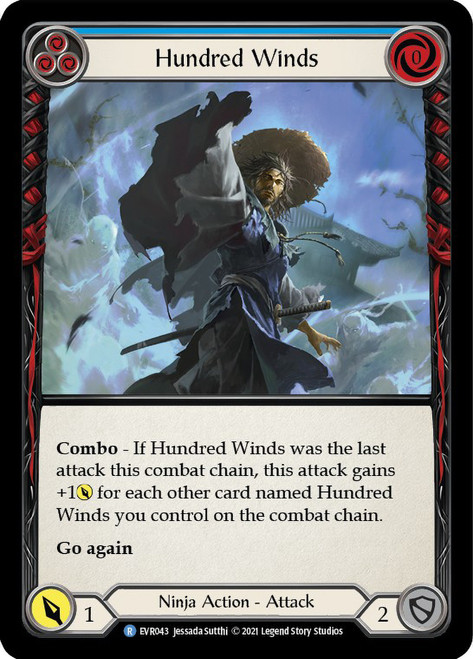 Hundred Winds (Red) | Everfest (1st Edition) | Star City Games