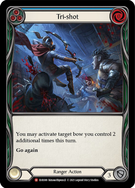 Tri-shot Non-foil English