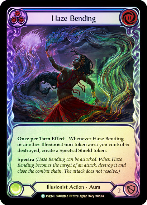 Haze Bending Rainbow Foil English