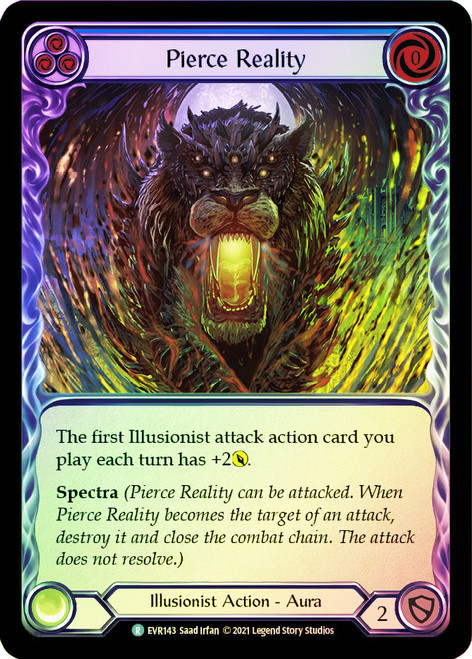 Pierce Reality Rainbow Foil English