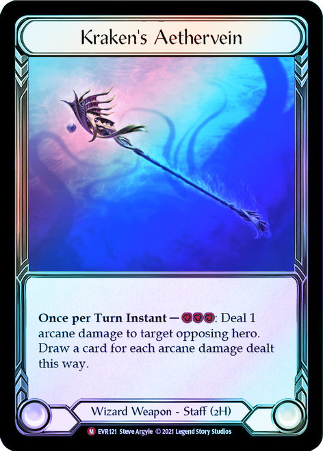 Kraken's Aethervein Cold Foil English