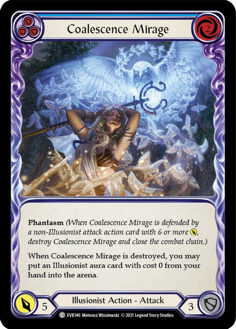Coalescence Mirage (Blue) Non-foil English