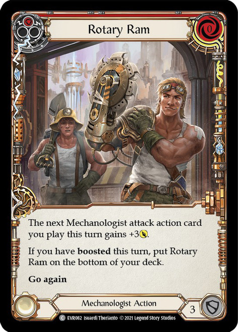 Rotary Ram (Red) Non-foil English