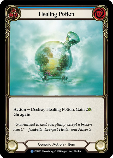 FaB Healing Potion Cold Foil 3枚セット Healing Potion | Everfest (1st Edition) | Star City Games