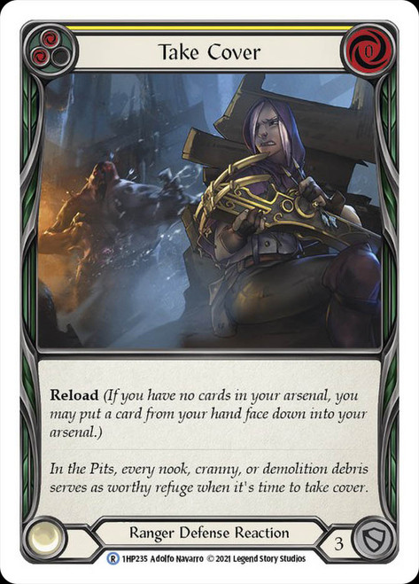 Take Cover (Yellow) Non-foil English